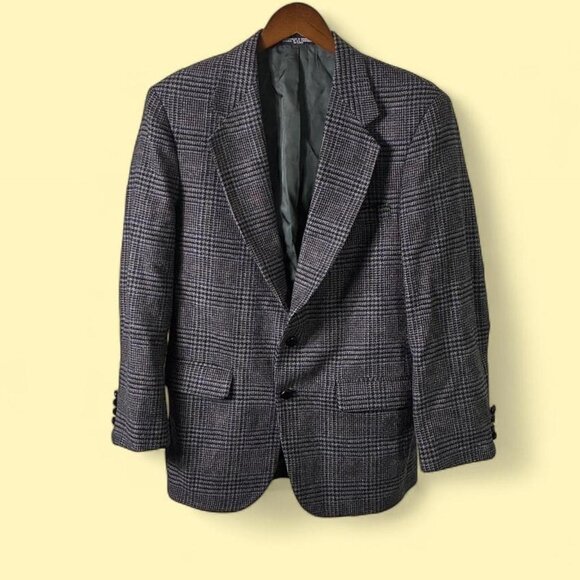 Vintage Wool Woolrich 2 Button Blazer - Picture 1 of 6
